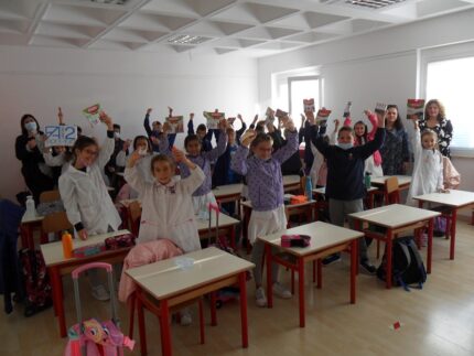 Classe della scuola primaria "Lotto" di Recanati