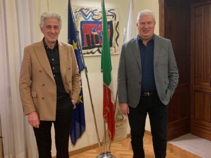 Sandro Parcaroli e Giordano Riva