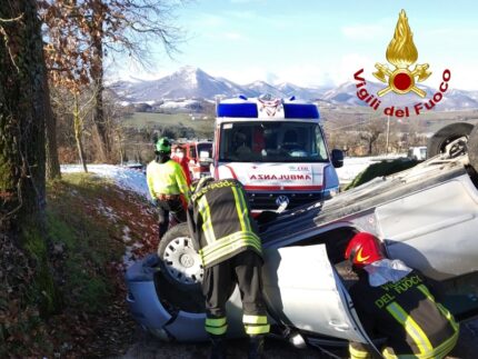 Incidente stradale a Matelica