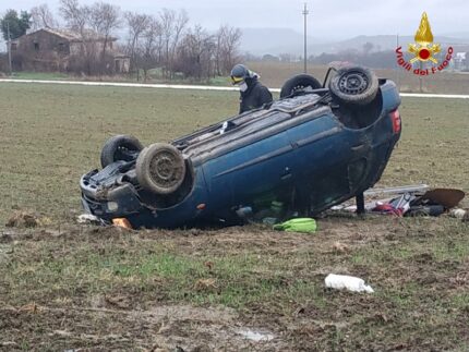 Incidente stradale ad Appignano