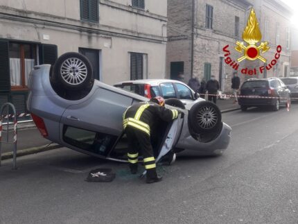 Incidente stradale a Sforzacosta