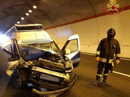 Incidente stradale a Muccia