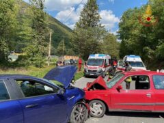Incidente stradale a Sefro