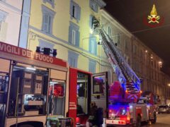 Incendio a Macerata