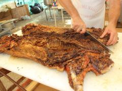 Sagra del maialino alla brace a Camporota di Treia