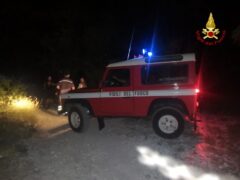 Vigili del Fuoco a Fiastra