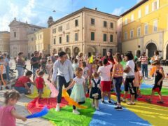 "Una Piazza da bimbi" a San Severino