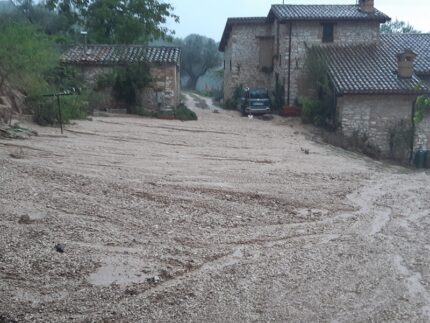 Maltempo a San Severino Marche