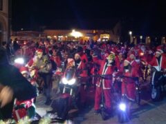 Babbi natale in moto a Castelraimondo