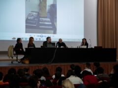 Dante Ferretti al Liceo artistico di Macerata