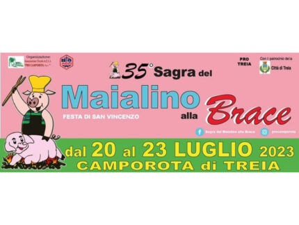 35esima Sagra del Maialino alla Brace a Camporota di Treia