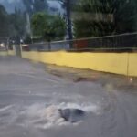 Bomba d'acqua a San Severino Marche