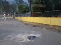 Bomba d'acqua a San Severino Marche