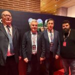 Delegazione di Castelraimondo alla presentazione del Giro d'Italia 2025