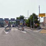 Il casello di Pedaso sull'autostrada A14