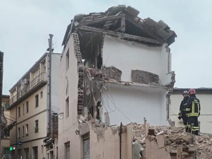 Edificio crollato a Tolentino