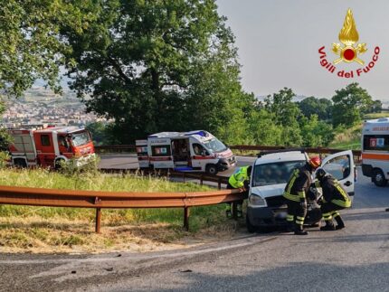 Incidente stradale a Tolentino