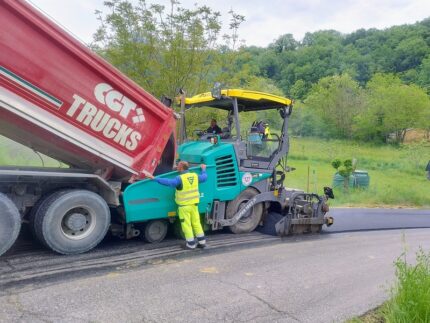 Lavori sulle strade provinciali