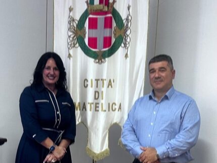 Barbara Cacciolari e Luca Maini