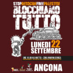 Blocchiamo tutto - Manifestazione pro-Palestina ad Ancona