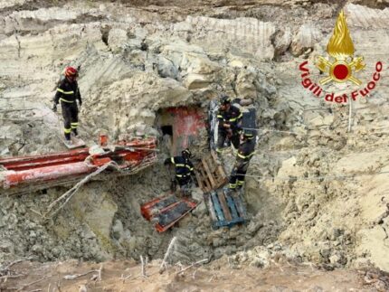 Incidente mortale in una cava a Corridonia
