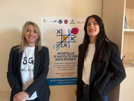 Riapertura dello sportello d'ascolto per adolescenti a Macerata