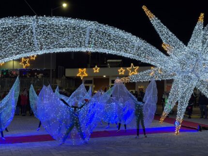 Accensione delle luminarie natalizie a Camerino