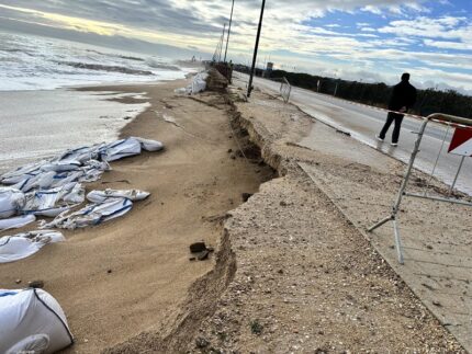 Strada Provinciale 100 a Porto Recanati