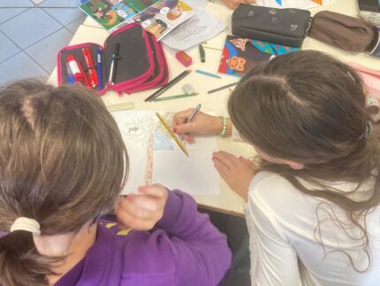 Laboratorio di fumetti alla scuola "Mestica" di Civitanova