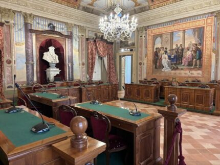 Aula consiliare di San Severino