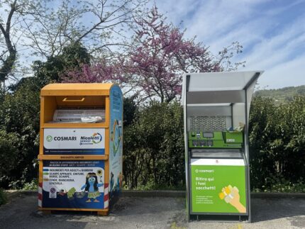 Distributori di sacchetti installati a Tolentino