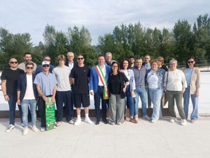 Inaugurazione skate park a Tolentino