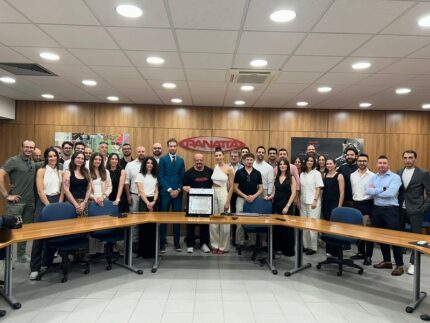 Giovani di Confindustria Macerata visitano l'azienda Panatta ad Apiro
