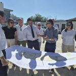 Lavori per il nuovo polo scolastico di Tolentino
