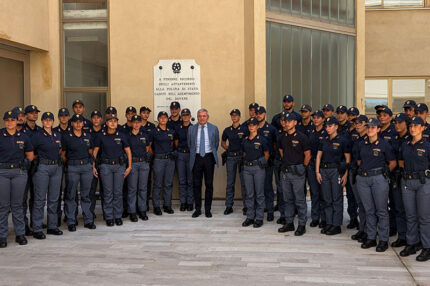 Il Questore Capocasa incontra i nuovi agenti in prova assegnati alla Questura di Ancona