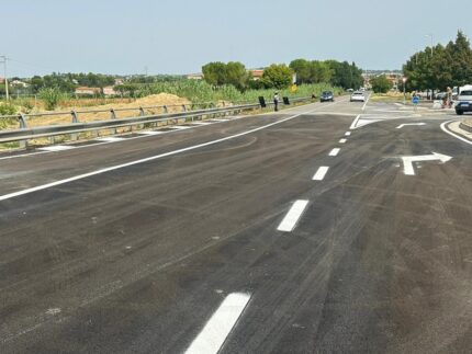 Strada Provinciale 6 a Trodica di Morrovalle