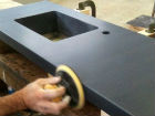 lavorazione piano per cucine