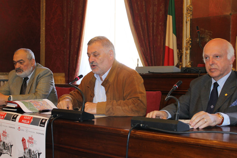 presentazione "Mille Miglia" a Macerata