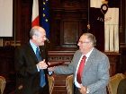 Presidente CUS e Rettore Sani