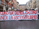 Manifestazione studentesca a Macerata