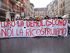 Manifestazione studentesca a Macerata