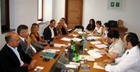 Lavori con delegazione rumena