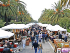 Le bancarelle di antiquariato all'Antico e Le Palme di San Benedetto del Tronto